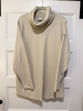 Columbia Waffle Knit Turtleneck Sweater